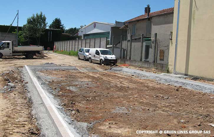 Realizzazione campo da beach volley a Garlasco