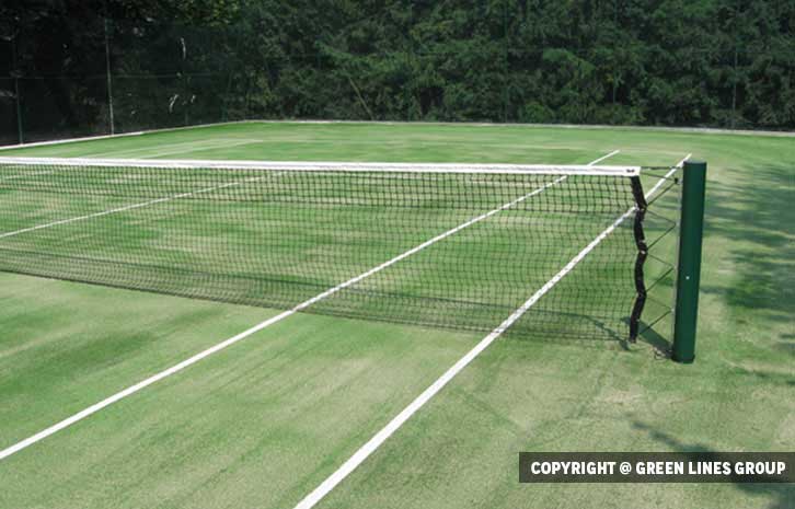 Realizzazione campo da tennis a Tradate