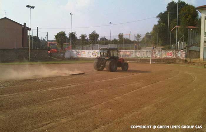 Green Lines Group: realizzazione di campi da calcio in erba naturale