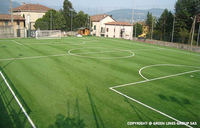 Green Lines Group: realizzazione di campi da calcio sintetici