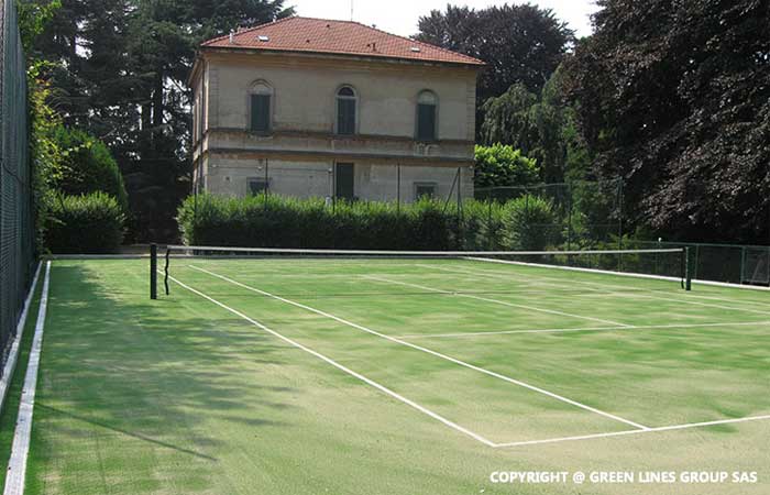 Green Lines Group: realizzazione di campi da tennis