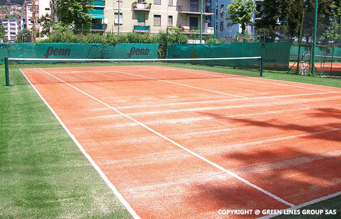 Green Lines Group: realizzazione di campi da tennis
